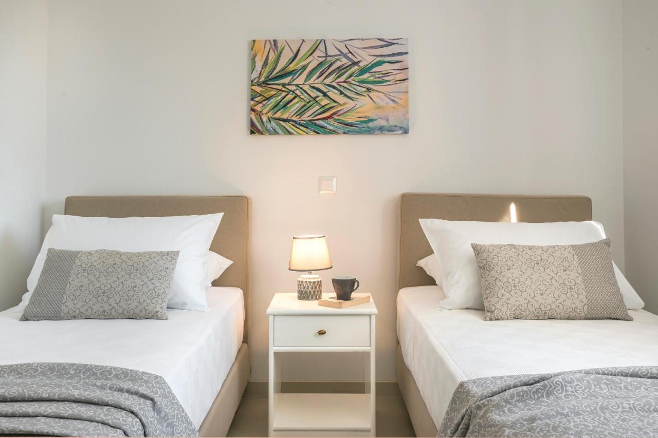Apollonides Seafront Villa 2 Melete Ликсури Экстерьер фото