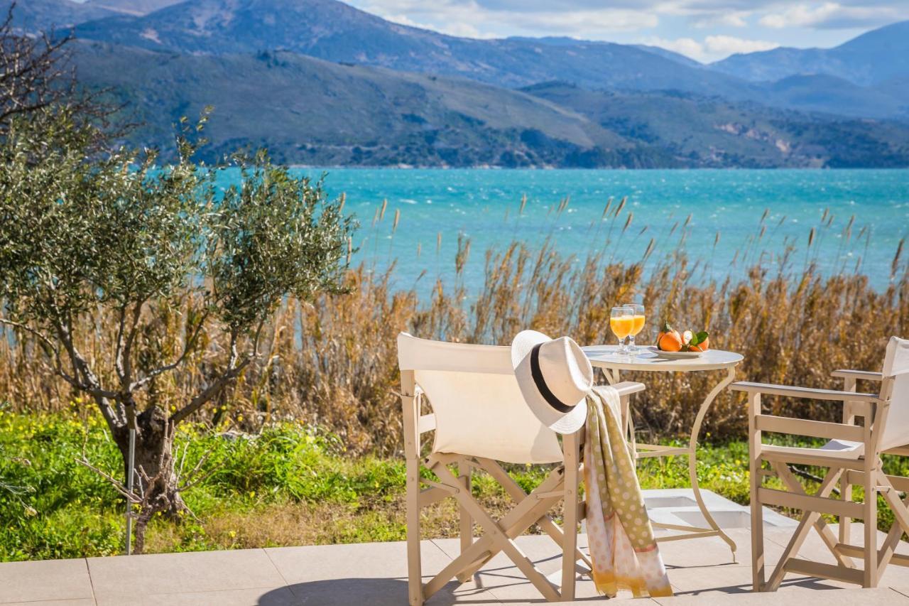 Apollonides Seafront Villa 2 Melete Ликсури Экстерьер фото