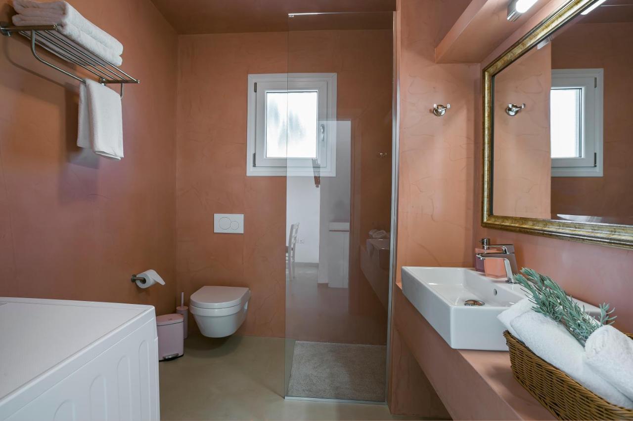 Apollonides Seafront Villa 2 Melete Ликсури Экстерьер фото