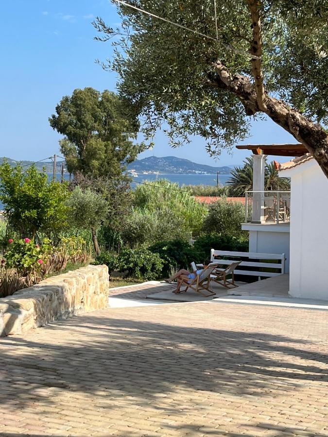 Apollonides Seafront Villa 2 Melete Ликсури Экстерьер фото
