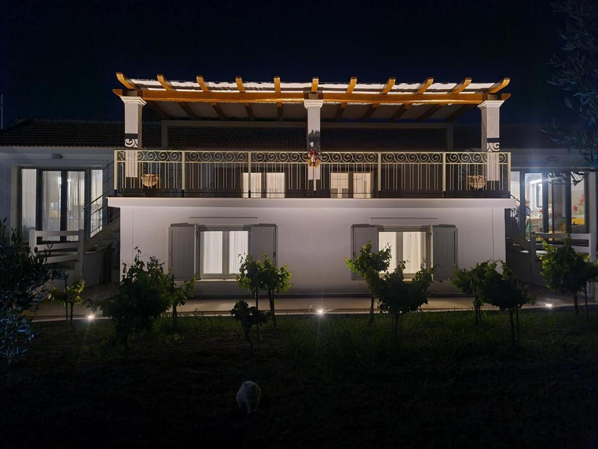 Apollonides Seafront Villa 2 Melete Ликсури Экстерьер фото