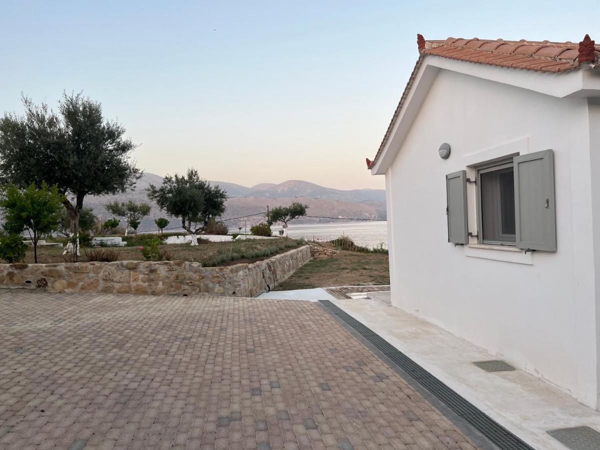 Apollonides Seafront Villa 2 Melete Ликсури Экстерьер фото