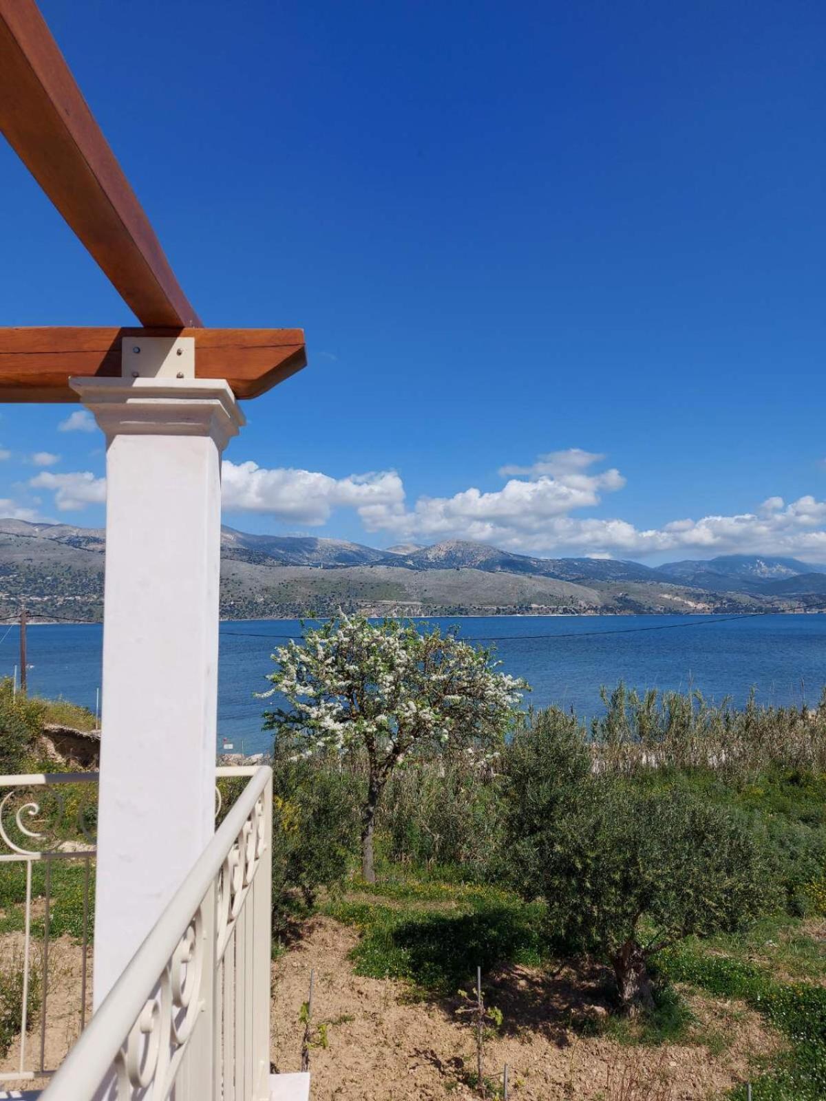 Apollonides Seafront Villa 2 Melete Ликсури Экстерьер фото